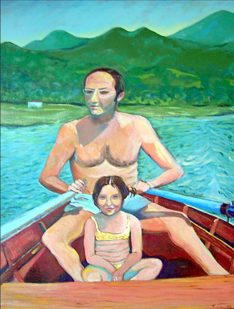 24 giugno 1975 – 1993, Olio su pannello, 42 x 58