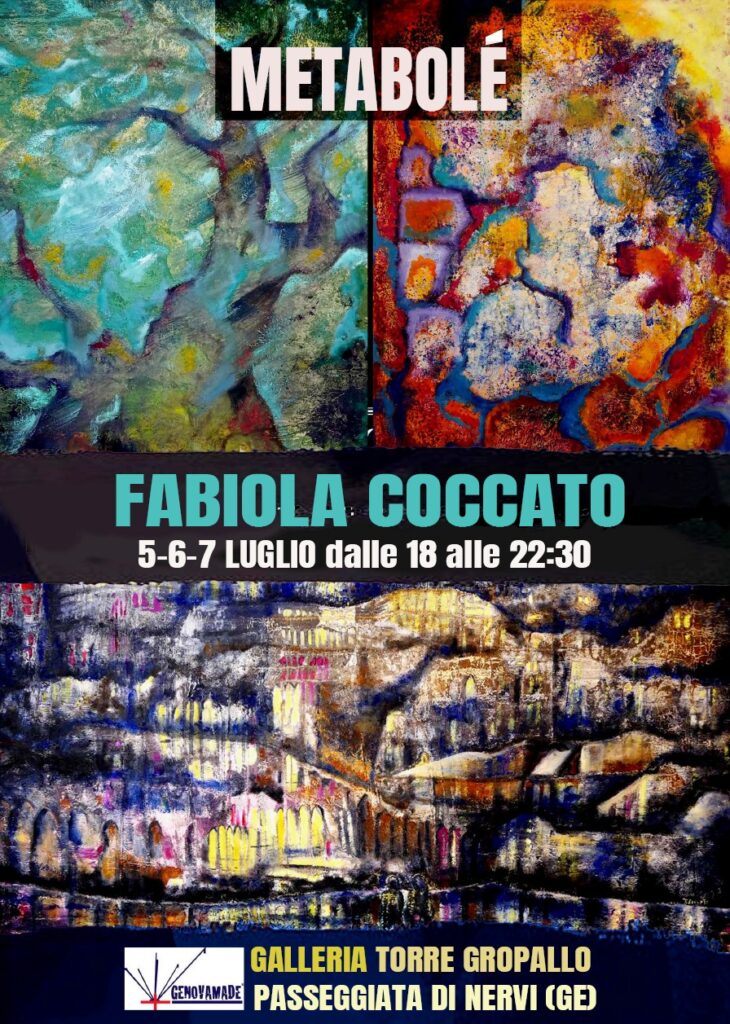 Fabiola Coccato - Mostra personale - Metabolè